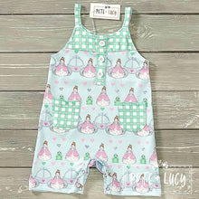 Load image into Gallery viewer, Pete + Lucy Princess and the Frog romper
