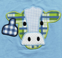 Load image into Gallery viewer, Clover Cottage Tagged Cow short set
