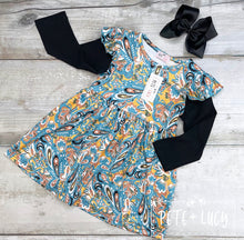 Load image into Gallery viewer, Pete + Lucy Paisley Swirl dress
