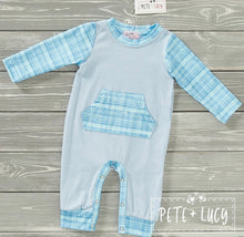Load image into Gallery viewer, Pete + Lucy Country Denim romper
