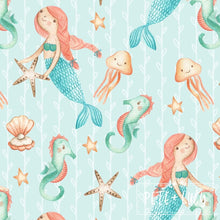 Load image into Gallery viewer, Pete + Lucy Swim With the Mermaids one piece swim set
