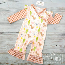 Load image into Gallery viewer, Pete + Lucy Fun on the Farm romper
