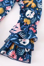 Load image into Gallery viewer, Skull floral pant set
