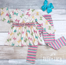 Load image into Gallery viewer, Pete + Lucy Fly Like a Butterfly pant set
