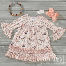 Load image into Gallery viewer, Pete + Lucy Fall Butterflies dress
