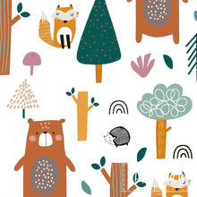 Load image into Gallery viewer, Pete + Lucy Trees and Dots romper

