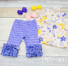 Load image into Gallery viewer, Pete + Lucy Lemon Twist Capri set
