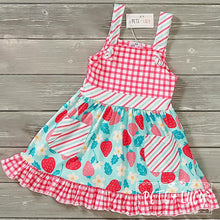 Load image into Gallery viewer, Pete + Lucy Strawberry Patch dress
