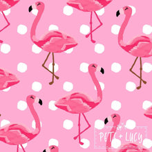 Load image into Gallery viewer, Pete + Lucy Fancy Flamingo two piece swim set
