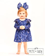 Load image into Gallery viewer, Pete + Lucy Midnight Blooms dress
