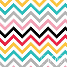 Load image into Gallery viewer, Pete + Lucy Rainbow Zigzag dress
