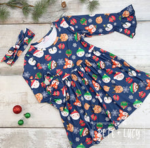 Load image into Gallery viewer, Pete + Lucy Trim the Tree dress
