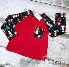 Load image into Gallery viewer, Pete + Lucy Clause Family Christmas shirt
