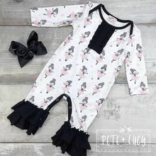 Load image into Gallery viewer, Pete + Lucy Fancy Dancer romper
