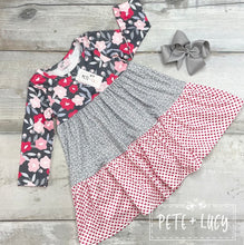 Load image into Gallery viewer, Pete + Lucy I Love Poppies dress
